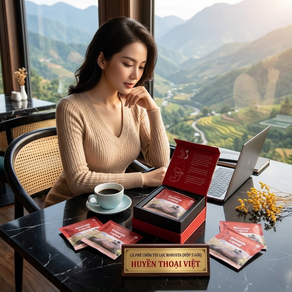 Hộp chồn túi lọc Robusta 75 gam