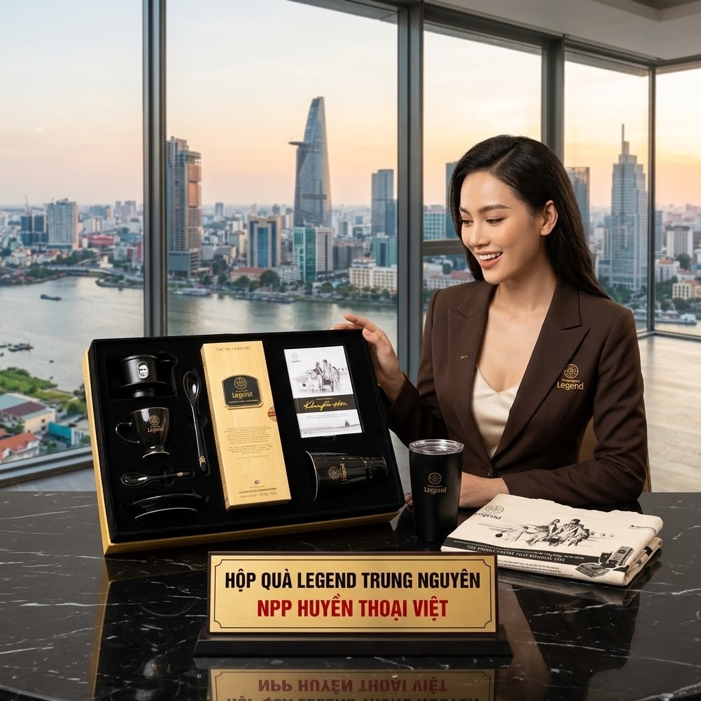 Hộp quà cafe Legend Trung Nguyên